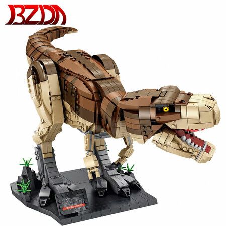 Dinosaur Blocks Jurassic Park Indominus Rex Dinosaur World voltron Building Blocks Dino Dragon Toy Boy Toys Kids Gifts