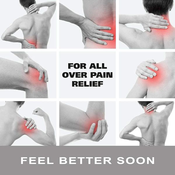 Muscle Release Tool and Personal Body Massage for Release Back Bain, Trigger Point Physical Therapy with 6 Massage Heads