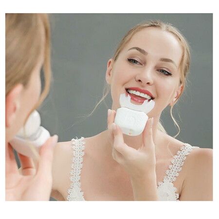 Ultrasonic Automatic Whitening Massage Toothbrush for Adults and Elder with 3 Cleaning Modes