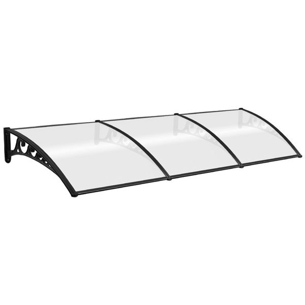 1X3M Sun Rain Snow Blocking Door Window Awning Cover Hold Up To 140Kg