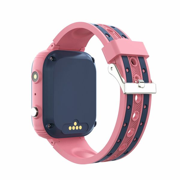 2021 4G Smart Watch Kids GPS Tracker WIFI SOS Camera Video Call Monitor Col.Pink