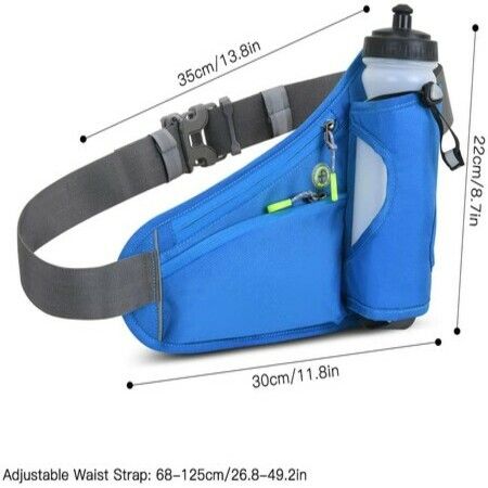 Outdoor Stove,Sports Hydration Belt Bag Running Belt Waist Pack Bum Bag with Water Bottle Holder for Men Women Running Cycling Hiking Walking