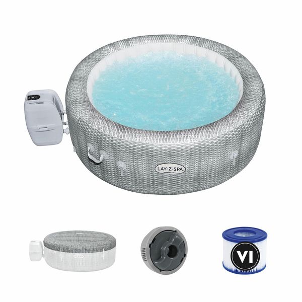 Bestway Original Premium Portable Spa Luxury Lazy Tub Inflatable Pool 1.96m x 71cm