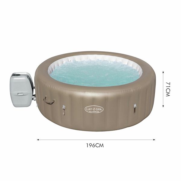 Bestway Original Premium Portable Spa Luxury Hot Tub Inflatable Pool 1.96m x 71cm