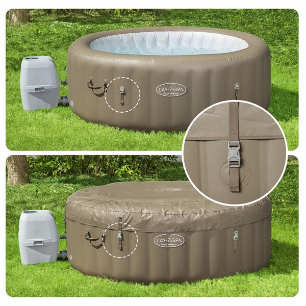 Bestway Original Premium Portable Spa Luxury Hot Tub Inflatable Pool 1.96m x 71cm