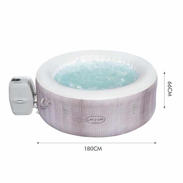 Bestway Original Premium Portable Spa Inflatable Pool Luxury Hot Tub 1.80m x 66cm