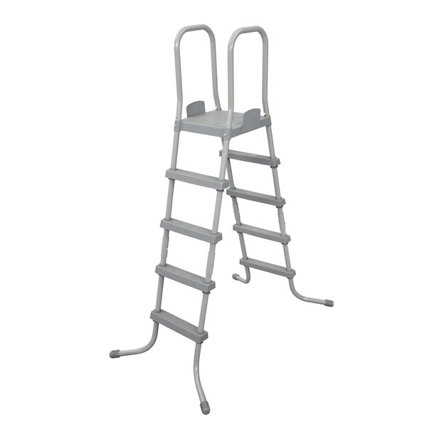 Bestway Above Ground Swimming Pool Ladder Steps Stairs for 1.32m Wall Height Pools