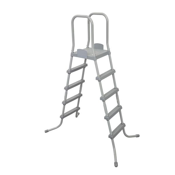 Bestway Above Ground Swimming Pool Ladder Steps Stairs for 1.32m Wall Height Pools