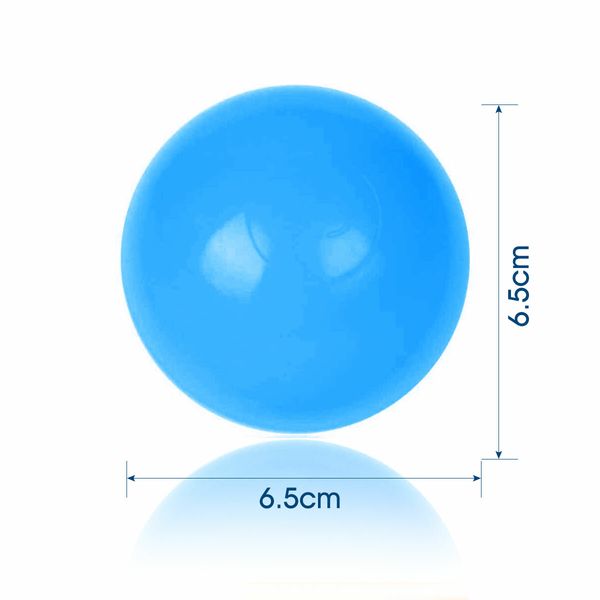 100PCS Kids Ball Pit Ocean 6.5cm Balls Colourful Plastic Baby Toy Soft Playpen Pool Jumping Castle Balls