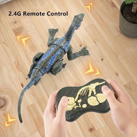 Multifunctional Dinosaur RC Dinosaur 2.4G 5CH Simulation Dinosaur Sound And Light Multi-Link Joint Remote Control Dinosaur