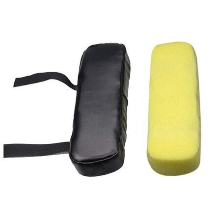 Chair Armrest Pads Foam Comfortable Elbow Pillows for Office Chair PU Leather Chair Arm Covers Accessory 2 Piece