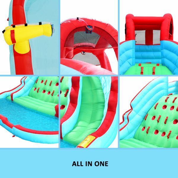 Jumping Castle Blow Up Water Park Slip and Slide Inflatable Bouncer Pool Toys