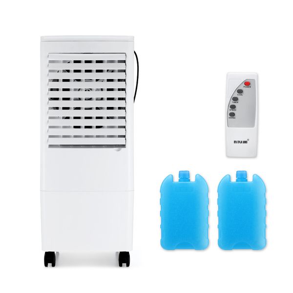 Maxkon Air Cooler Evaporative Humidifier Purifier Portable Cooling Fan 3 In 1 White