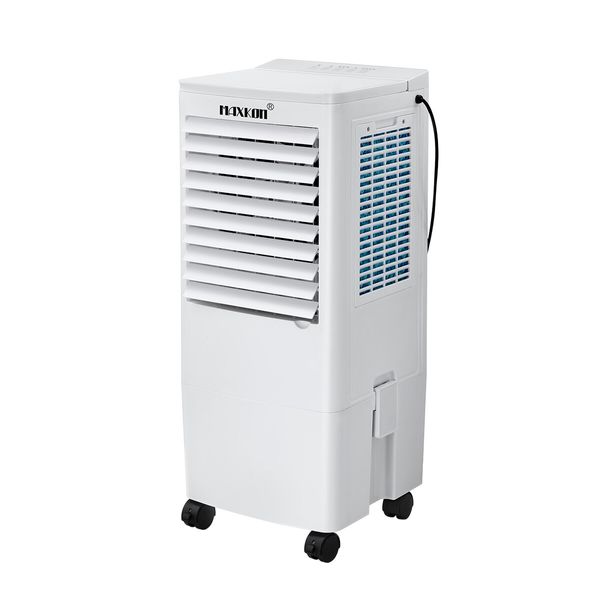 Maxkon Air Cooler Evaporative Humidifier Purifier Portable Cooling Fan 3 In 1 White