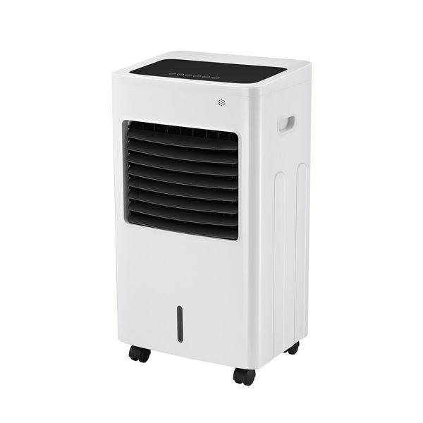 Maxkon Air Cooler Evaporative Purifier Humidifier Portable Cooling Fan 3 In 1 White and Black