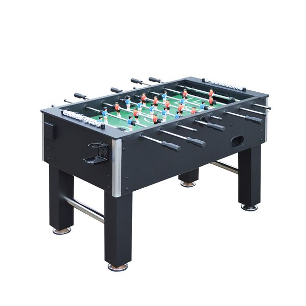 Soccer Table Foosball Football Game with 6 Balls 138x76x87cm