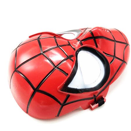 Spider-Man Marvel Glow FX Mask Electronic Wearable Toy with Light-Up Moving Eyes for Role Play, for Kids Ages 5 and Up