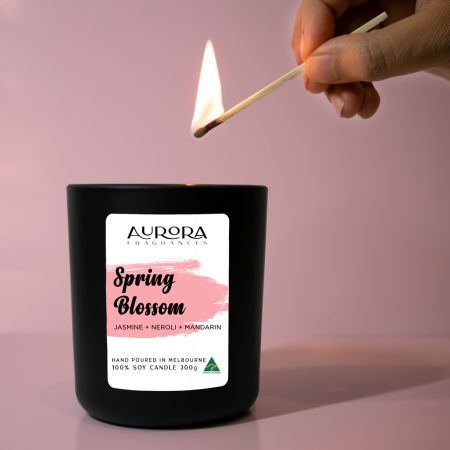 Aurora Spring Blossom Soy Candle Australian Made 300g