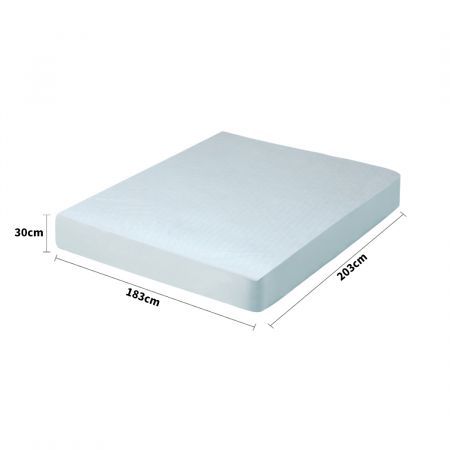 King Mattress Protector Pillowcases King Blue