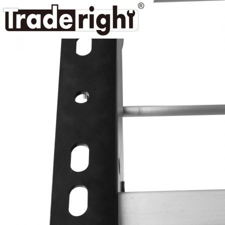 Traderight Caravan Step Aluminum Pull Out Folding Ladder Stool Trailer RV Parts