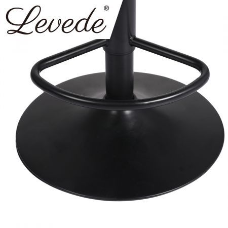 Levede 2x Bar Stools Kitchen Gas Lift Stool Chair Swivel Barstools Velvet Green