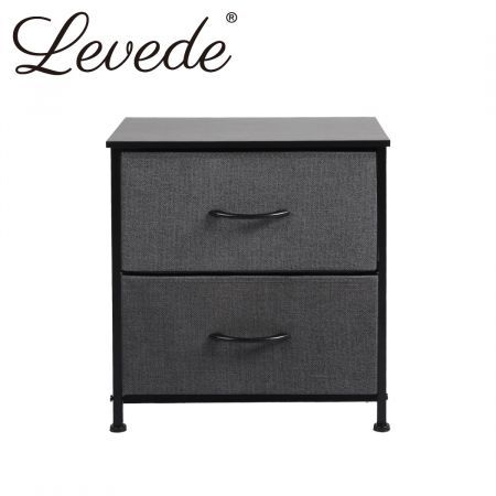 Levede Storage Cabinet Tower Bedside Table Chest of Drawers Dresser Tallboy