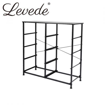 Levede Storage Cabinet Tower Chest of Drawers Dresser Tallboy 8 Drawer Dark Grey