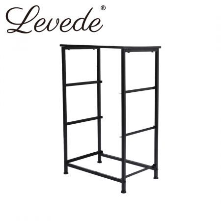 Levede Storage Cabinet Tower Chest of Drawers Dresser Tallboy 3 Drawer Dark Grey