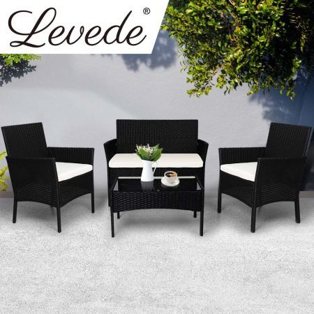 4PCS Outdoor Furniture Setting