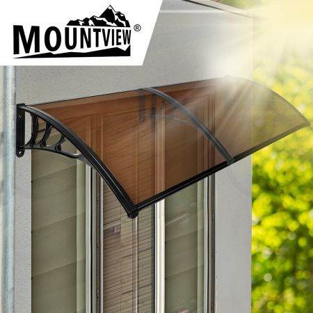 Mountview Window Door Awning Canopy Outdoor Patio Sun Shield Rain Cover 1 X 2.4M