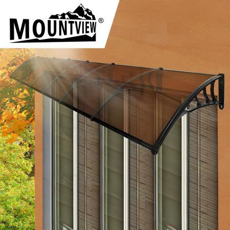 Mountview Window Door Awning Canopy Outdoor Patio Sun Shield Rain Cover 1M X 6M