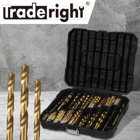 Drill Bits Set HSS Metric 1mm-10mm Titanium Coated Metal Wood Plastic 230PCS