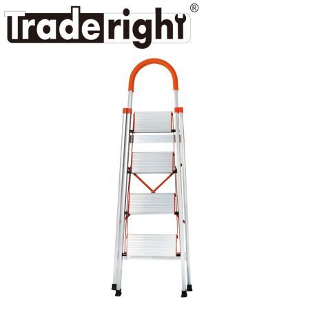 4 Step Ladder Multi-Purpose Folding Aluminium Lightweight Non Slip Platform