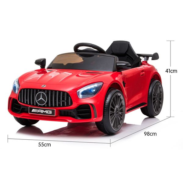 Mercedes Benz Licensed Kids Electric Ride On Car Remote Control Red