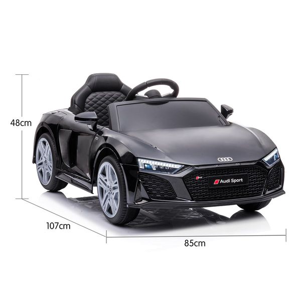 Audi Sport Licensed Kids Electric Ride On Car Remote Control Black