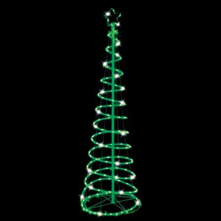 Stockholm Christmas Lights Smart LED Spiral Tree 180cm 135 LEDs Outdoor Decor