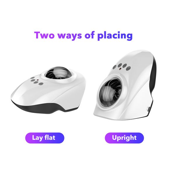 Nightlight Projector Galaxy Aurora Starry Light White Noise Machine LED Party Supply Birthday Decoration