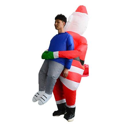 Inflatable costume, cosplay, disguise for Christmas