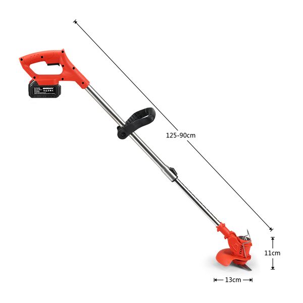 Whipper Snipper Electric Strimmer Cordless Grass Trimmer Garden Tool Portable 60 Min