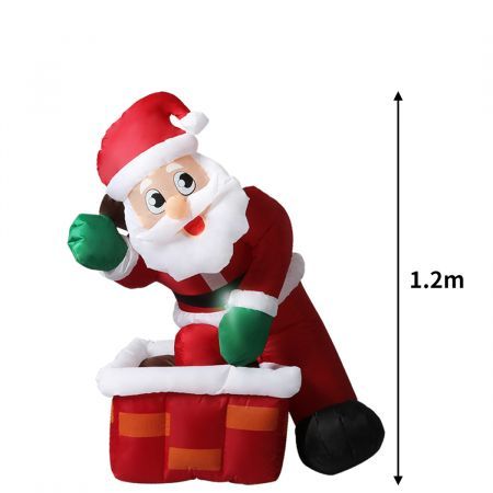 Inflatable Christmas Decor Santa