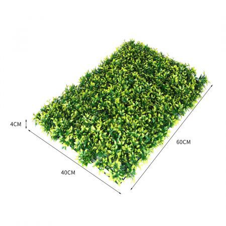 10x Marlow Artificial Boxwood Hedge Fence Fake Vertical Garden Green Outdoor