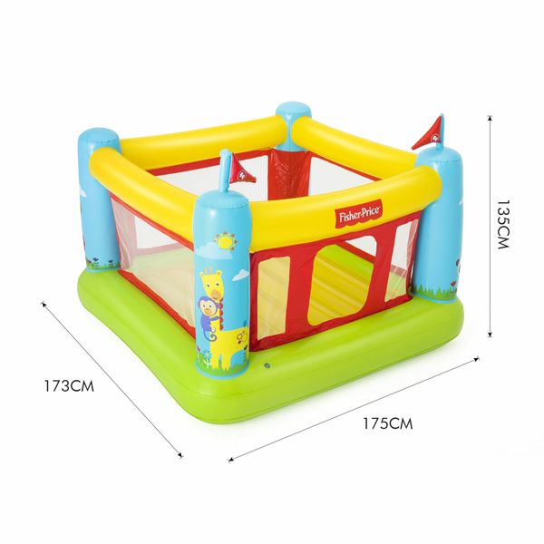 Bestway Inflatable Trampoline Bouncer Bouncy Castle Home Jumping Park for Kids