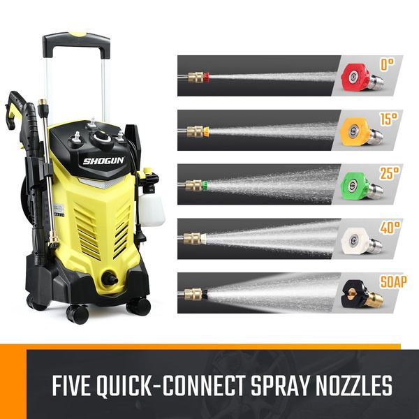 Powerful 3800Psi High Pressure Washer Cleaner For Building Vehicle Concrete Floor, Etc.