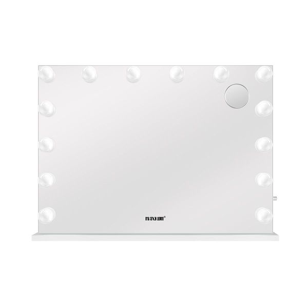 Hollywood 14 Led Light Dressing Vanity Mirror W/5X Magnify Mirror For Flawless Makeup