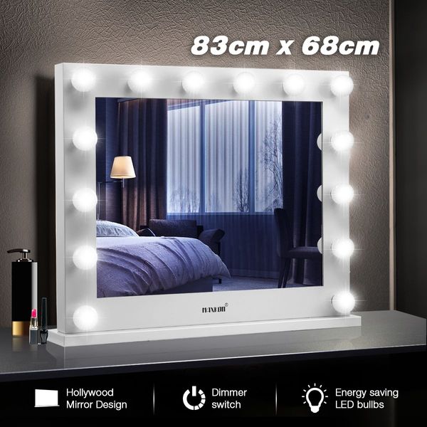 Dimmer Control Led Light Makeup Hollywood Vanity Mirror-Perfect For Makeup, Grooming, Dressing