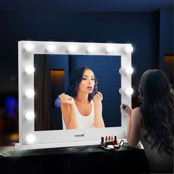 Dimmer Control Led Light Makeup Hollywood Vanity Mirror-Perfect For Makeup, Grooming, Dressing