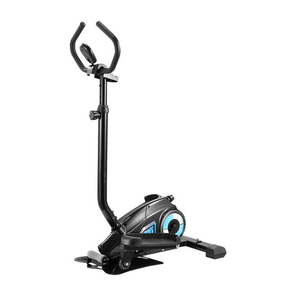 Portable Elliptical Cross Trainer Walker Magnetic Spacewalk Keep Fit Machine W/Tension Control