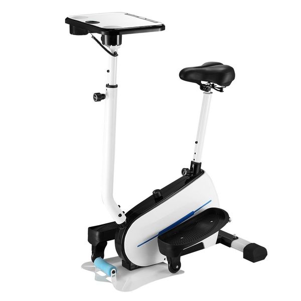 Sit / Stand Magnetic Cross Trainer Elliptical Machine Knee Protecting Design