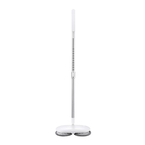 Wireless Electric Spin Mop Polisher Waxer W/Each Corner Get Rotate Handle For Stone,Wood,Tile Floor