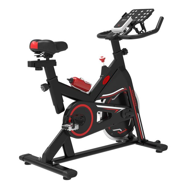 Belt Driven Quiet&Smooth Run Exercise Bike Indoor Cycling W/Adjustable Resistance,4 Riding Modes